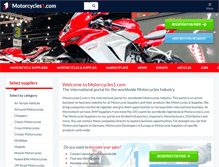 Tablet Screenshot of motorcycles1.com